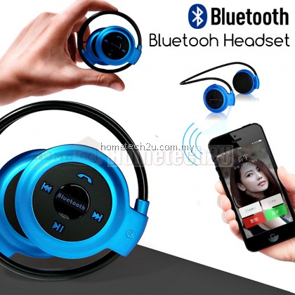 Wireless Bluetooth Headset Headphone Earphone MP3 Player