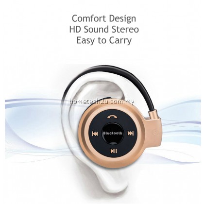 Wireless Bluetooth Headset Headphone Earphone MP3 Player