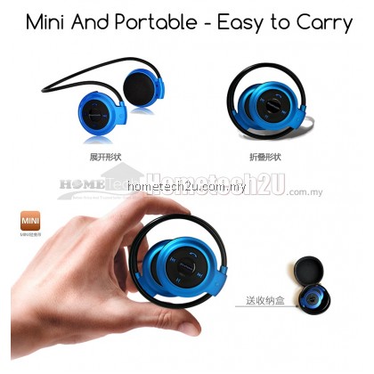Wireless Bluetooth Headset Headphone Earphone MP3 Player