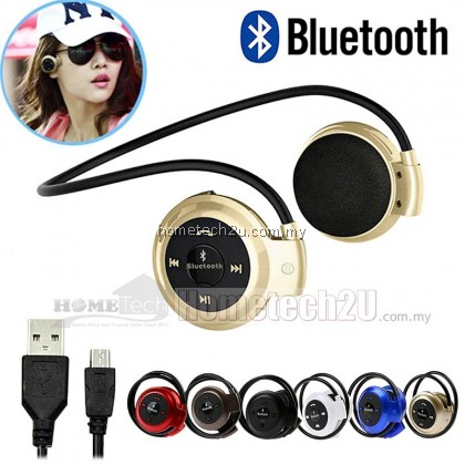 Wireless Bluetooth Headset Headphone Earphone MP3 Player