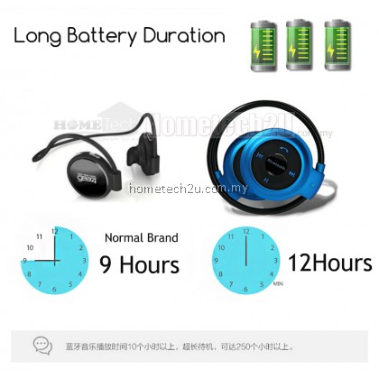 Wireless Bluetooth Headset Headphone Earphone MP3 Player