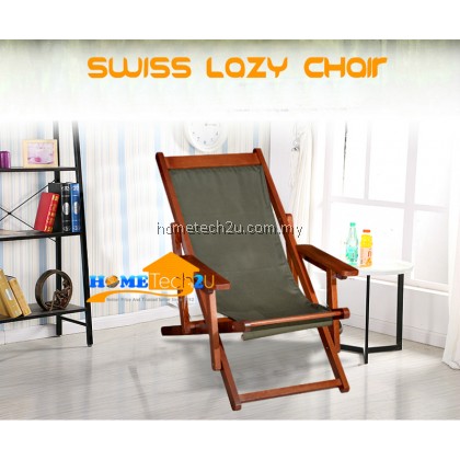 Swiss Wood Folding Beach Chair