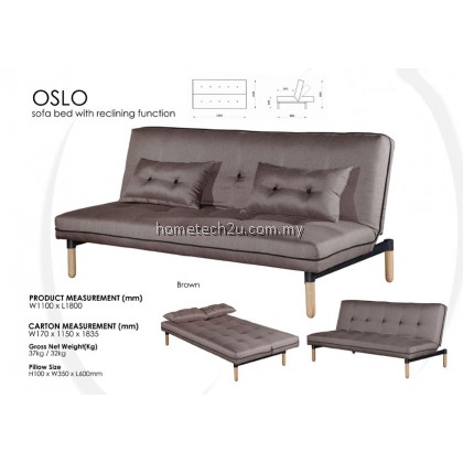 OSLO 3 Seater Sofabed Sofa Bed Sleeper (Made In Malaysia)