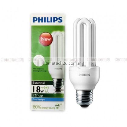 Philips 18W E27 Downlight Bulb (Cool Daylight) / 1 Box
