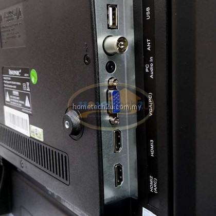 ISONIC 32" Inch Digital LED TV ICT-3205 (Built in MYTV)