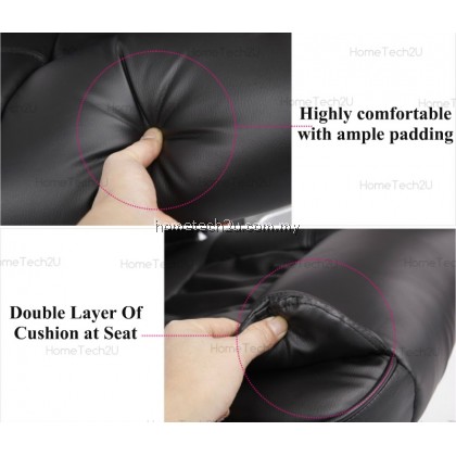 Ergonomic High-Back PU Office Executive Chair (Black) Ergonomic High-Back PU Office Executive Chair (Black)