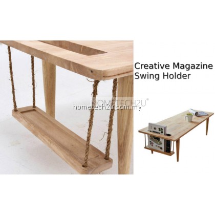 Simple Creative Modern Wooden Rectangle Coffee Table