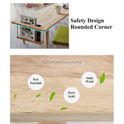Simple Creative Modern Wooden Rectangle Coffee Table