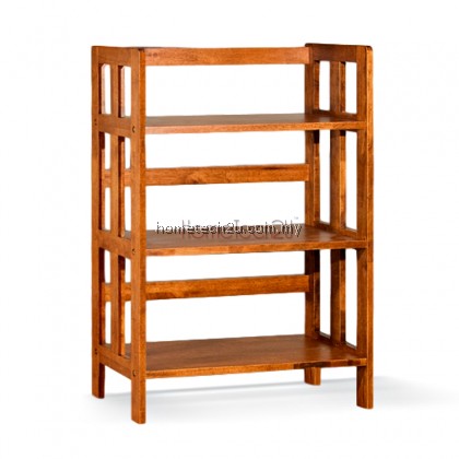 Lavelle 3 Tiers Wooden Bookshelves Bookcase