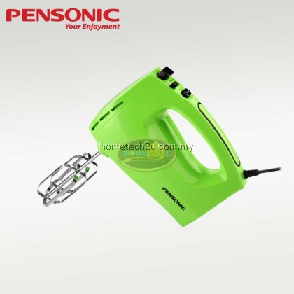 Pensonic Hand Mixer Pemutar telur tepung kek PM-116(G) Green Pensonic Hand Mixer Pemutar telur tepung kek PM-116(G) Green
