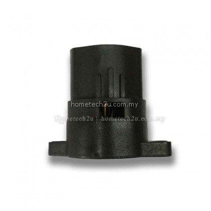 Festoon Pin Type BC B22 Bulb Wedge Holder (black)