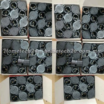 Festoon Pin Type BC B22 Bulb Wedge Holder (black)