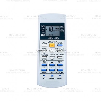 OEM Panasonic E Ionizer air cond remote control OEM Panasonic E Ionizer air cond remote control