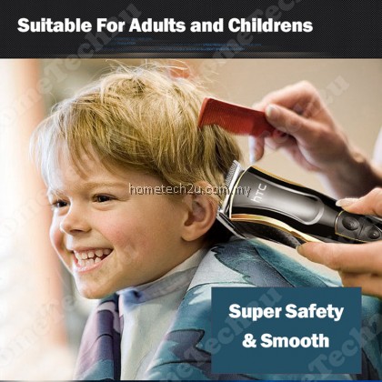 HTC Washable Rechargeable Electric Hair Trimmer