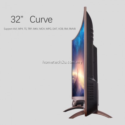Phison 32" Curved LED TV with DVB-T2