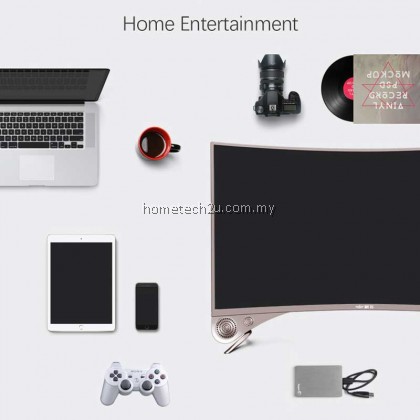 Phison 32" Curved LED TV with DVB-T2