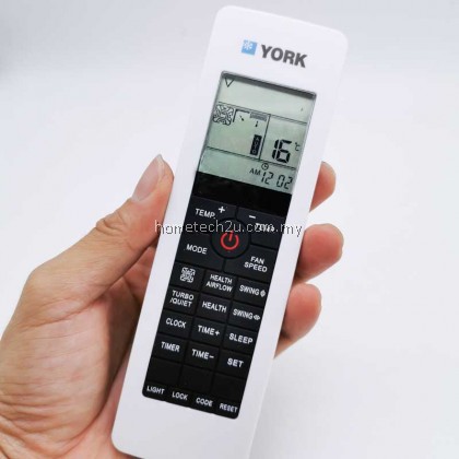 York Air Conditioner Remote Control For YWM5J10AAS-W YWM5J13AAS-W YWM5J30AAS-W YWM5J25AAS-W YWM5J22AAS-W YWM3F20CAS-W York Air Conditioner Remote Control For YWM5J10AAS-W YWM5J13AAS-W YWM5J30AAS-W YWM5J25AAS-W YWM5J22AAS-W YWM3F20CAS-W