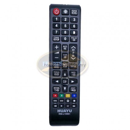 Samsung LCD/LED TV Remote Control Replacement -RM-L1088+