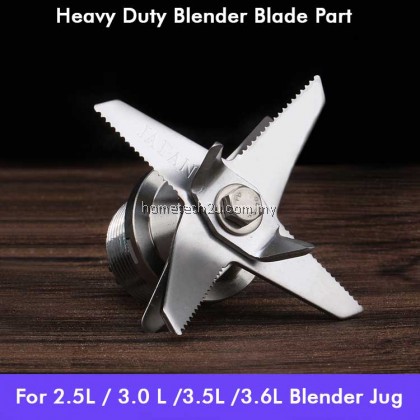 2.5L Commercial Heavy Duty Ice Crusher Blades Replacement Blender spare parts