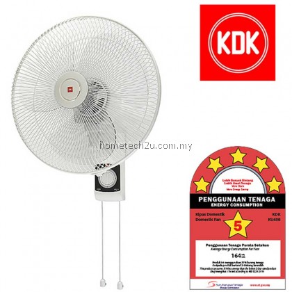 KDK WALL FAN 16" KU-408 (White)