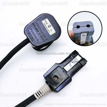Rice Cooker Cable Wire Power Cord For National Sanyo 7A old Model For 1.0 & 1.8L only Wayar Periuk Nasi Lama