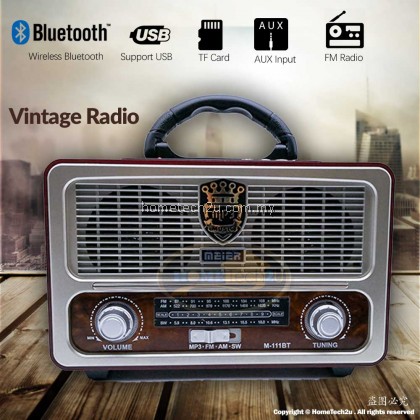 Vintage Retro Classic Radio Antique FM Radio with Bluetooth USB SD Card Vintage Retro Classic Radio Antique FM Radio with Bluetooth USB SD Card