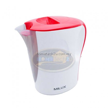 MILUX ESSENTIALS ELECTRIC JUG KETTLE (1.7L)-MJK-368 (Red)