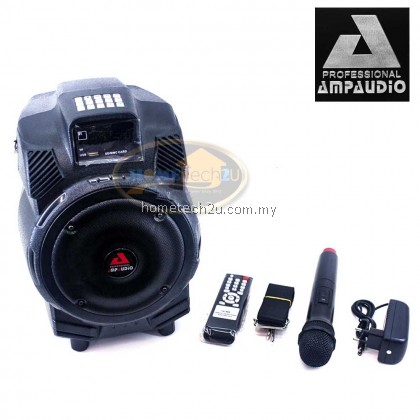 Ampaudio Portable Speaker PA System with Built in USB MP3 Player 
