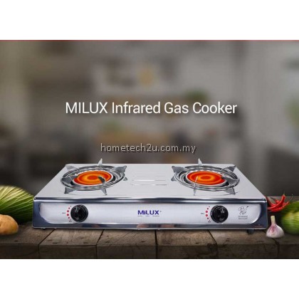 [NEW-SIRIM APPROVED] MILUX INFRARED GAS COOKER MSS-81221R (Gas & Time saving)