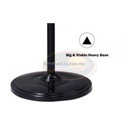 Minlite 20" Heavy Duty Commercial Industrial 3 Blades Stand Fan Cooling Strong Wind (Metal Body)