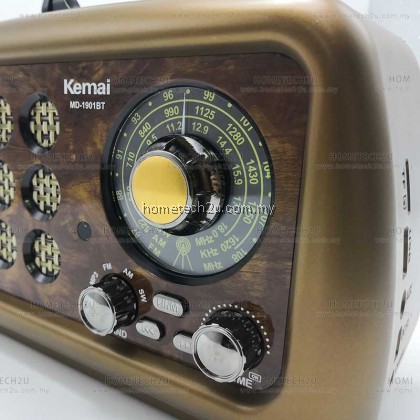 KEMAI Vintage Retro Radio 3 band wireless mp3 player MD-1901BT KEMAI Vintage Retro Radio 3 band wireless mp3 player MD-1901BT