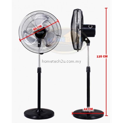 Dawa 20" Inch Industrial Stand Fan Kipas Besi Dawa 20" Inch Industrial Stand Fan Kipas Besi